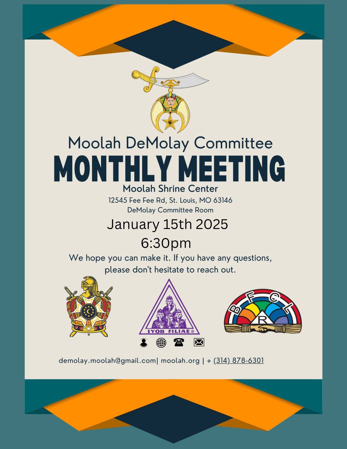 DeMolay Committee Meeting