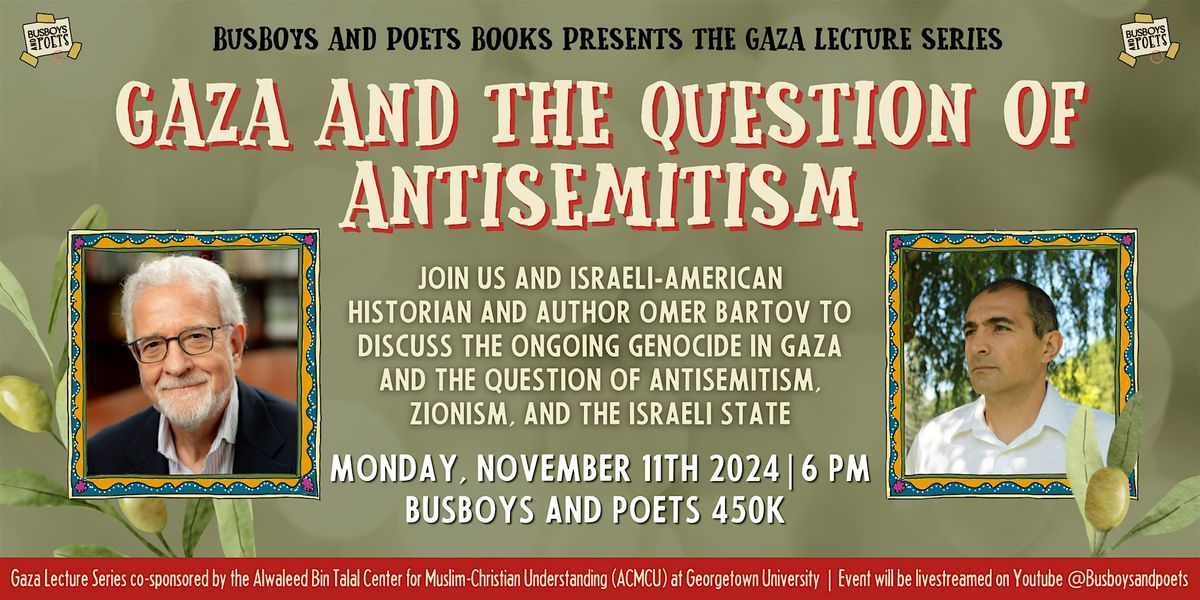 Gaza and the Question of Antisemitism | Gaza Lecture Series