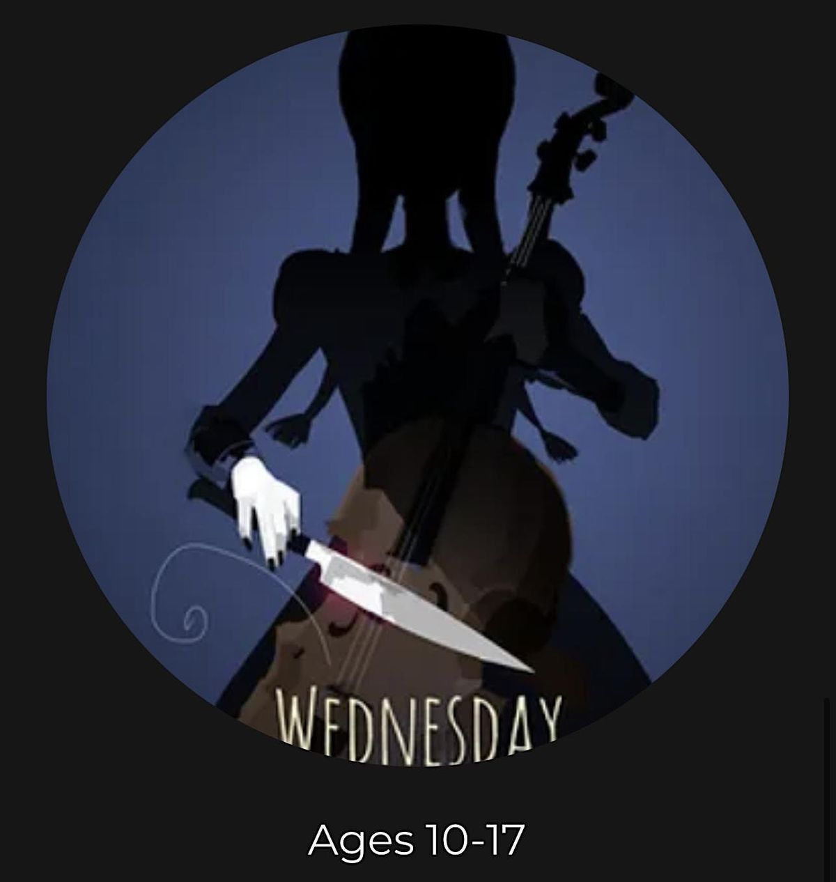 Wednesday Addams:  Winter Break Acting Camp