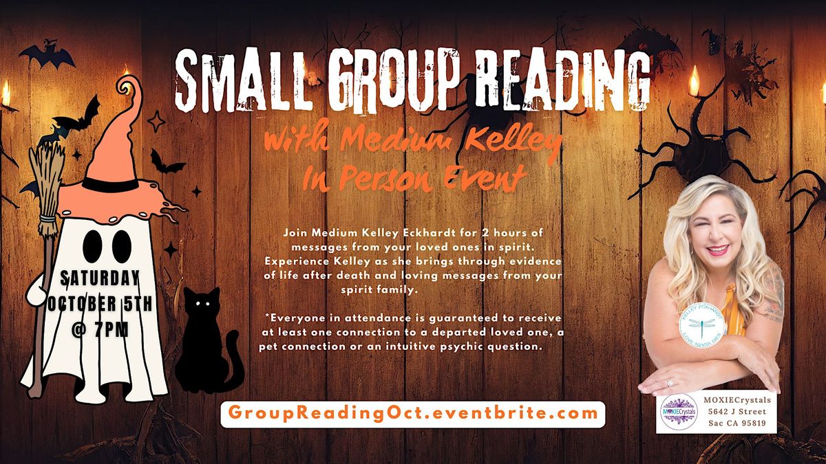 Small Group Readings In Person