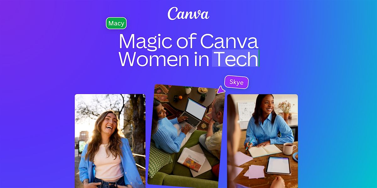 Magic of Canva: Women in Tech panel event Sydney