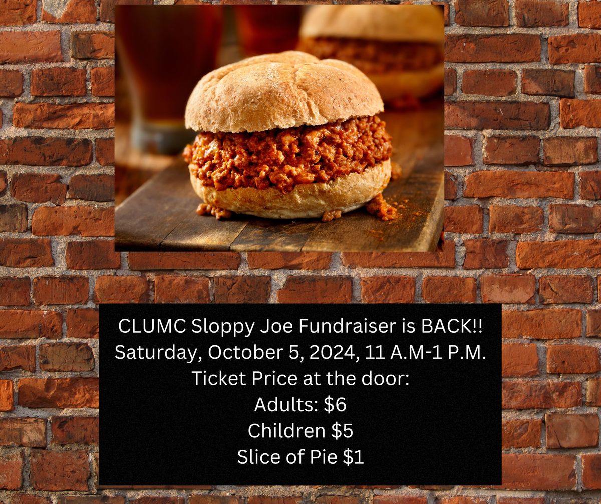 Sloppy Joe Fundraiser