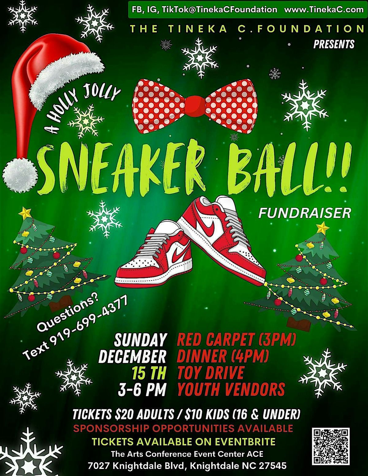 A Holly Jolly Sneaker Ball