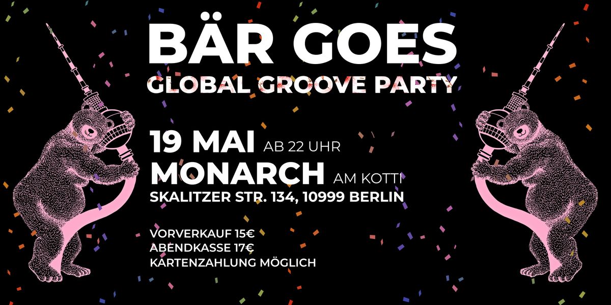 B\u00c4R goes Global Groove Party