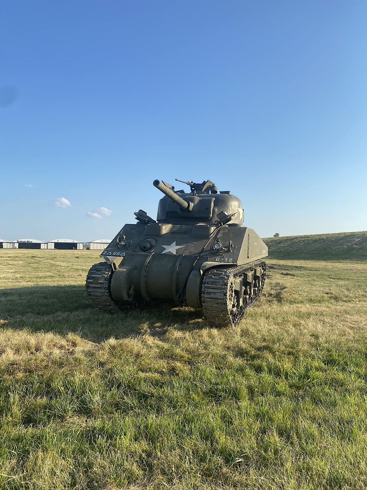 Rosies Revenge Sherman Tank Rides, Evansville Wartime Museum, 15 July 2023