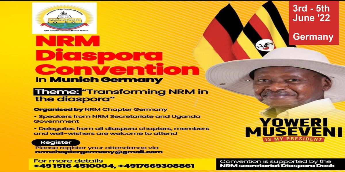European NRM Diaspora Convention 2022 -Munich Germany