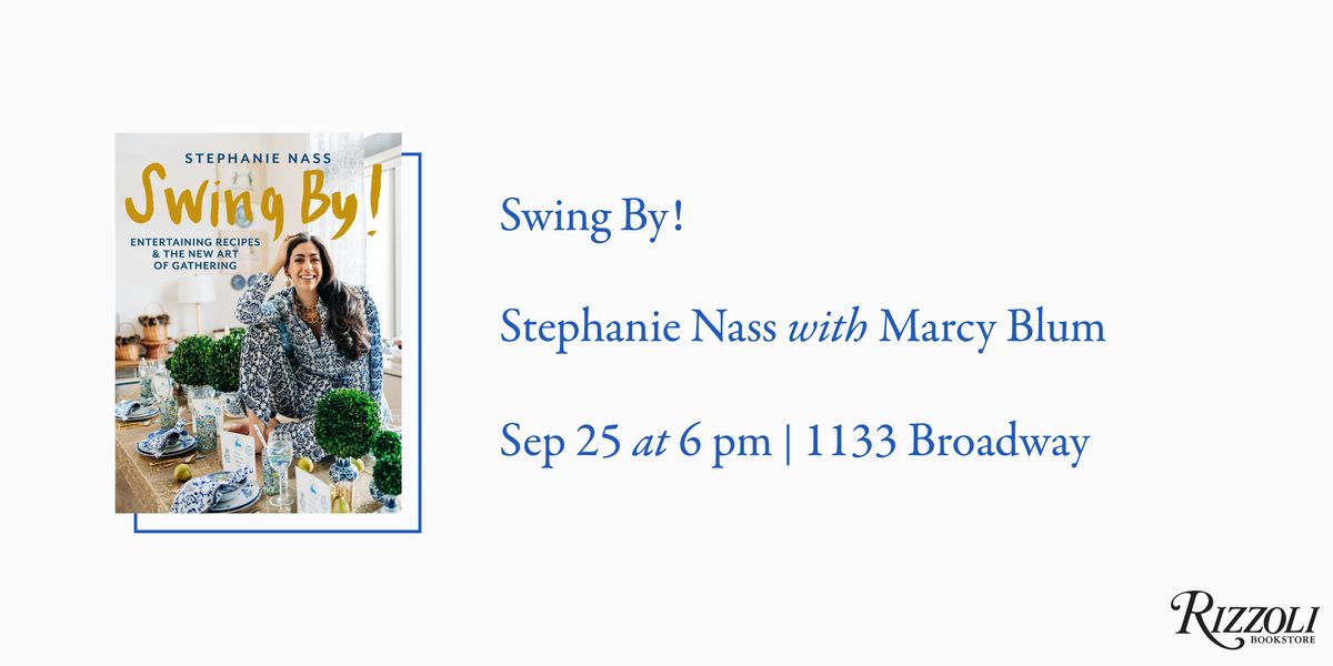 Swing By! by Stephanie Nass