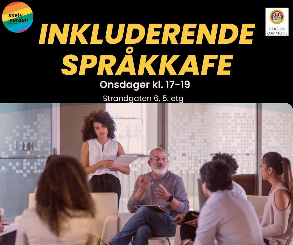 Inkluderende spr\u00e5kkafe \/\/ inclusive language cafe