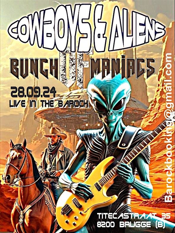 COWBOYS & ALIENS + BUNCH OF MANIACS