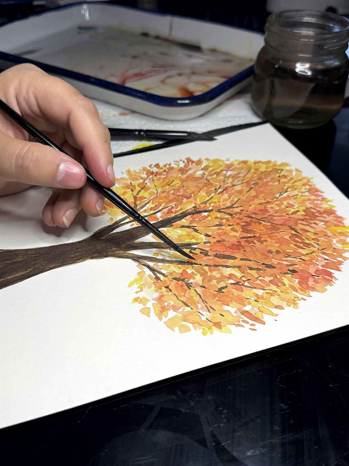 Autumn Watercolor Workshop