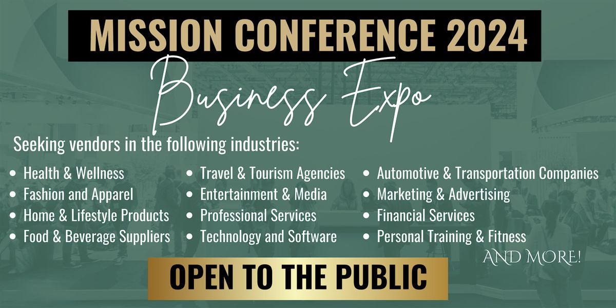 Mission Conference Business Expo
