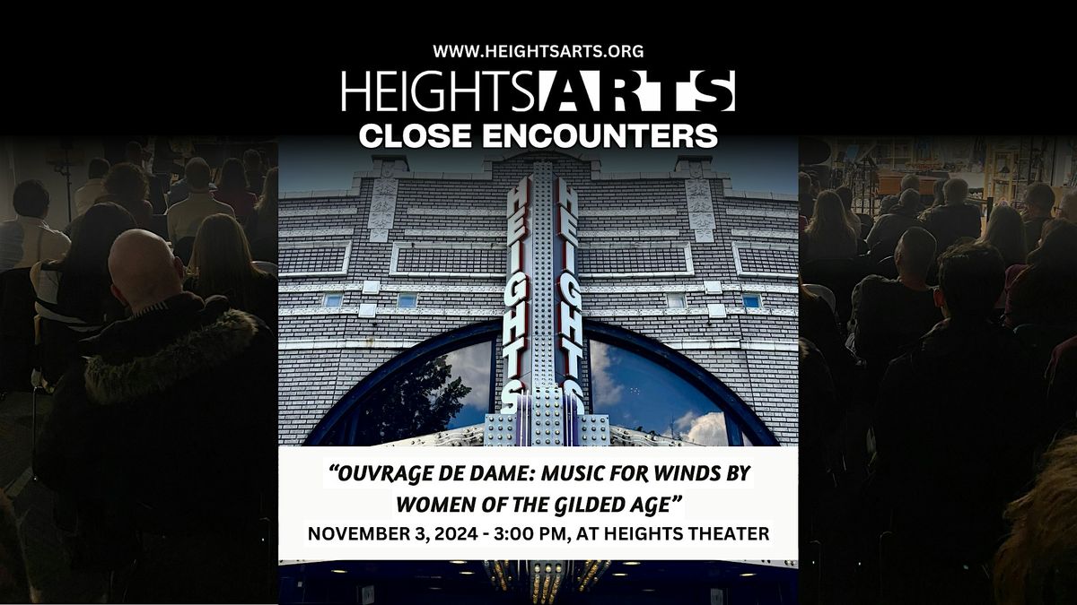 Close Encounters |OUVRAGE DE DAME: Music for Winds by Women