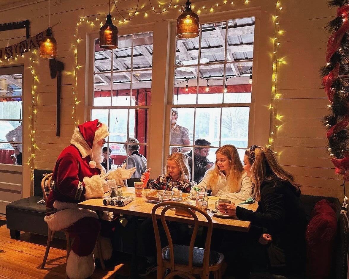 Cookies with Santa