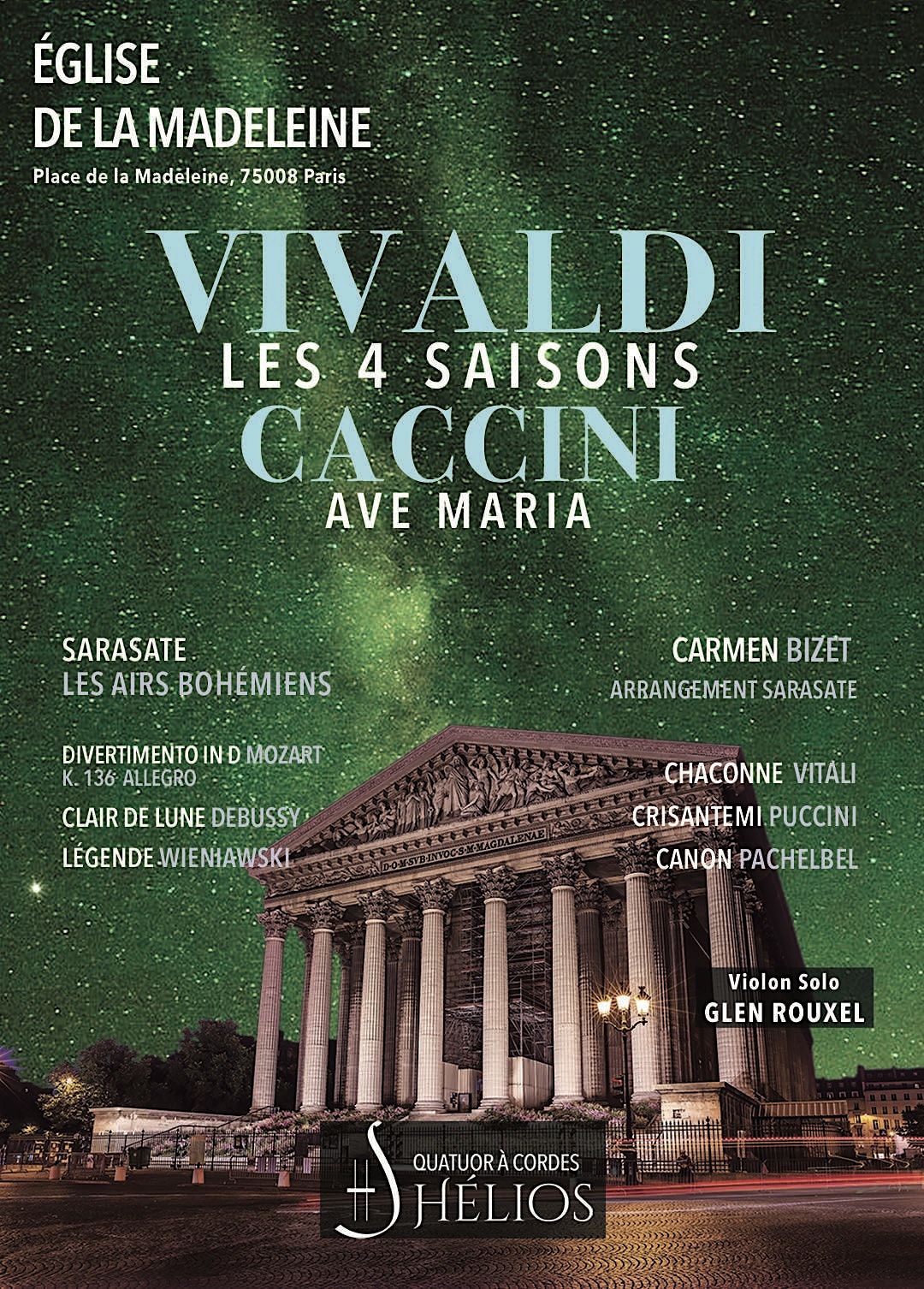 Les 4 Saisons de Vivaldi, Ave Maria et C\u00e9l\u00e8bres Concertos