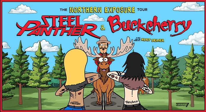 Steel Panther & Buckcherry - The Northern Exposure Tour  | Th\u00e9\u00e2tre Capitole 