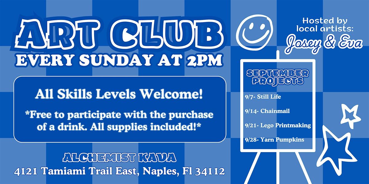 Art Club at Alchemist Kava Bar & Lounge