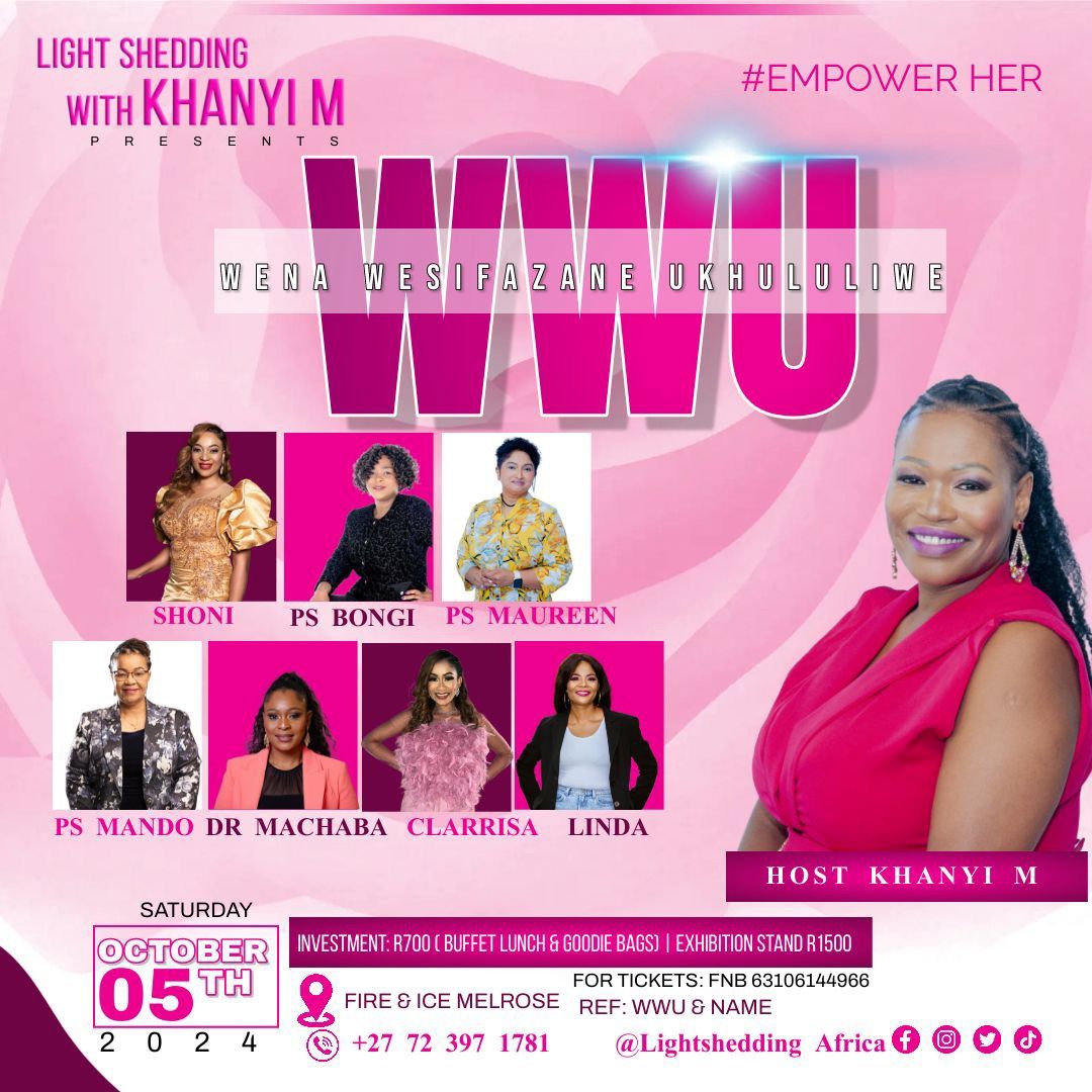 EMPOWER HER Conference by Lightshedding with Khanyi M