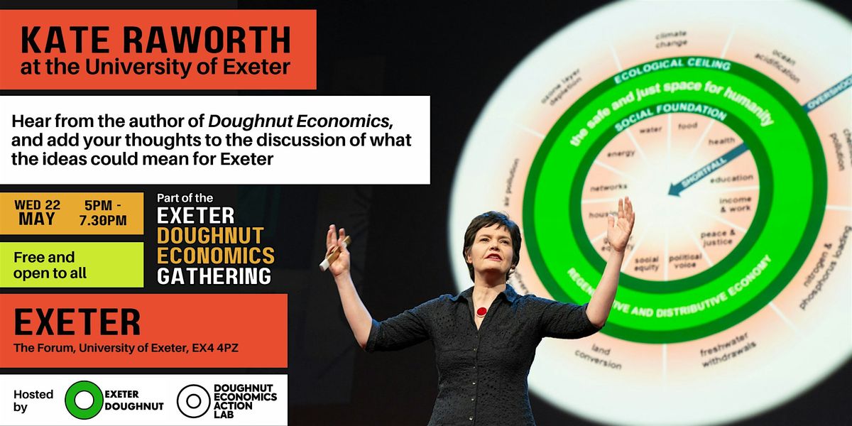Kate Raworth at the University of Exeter