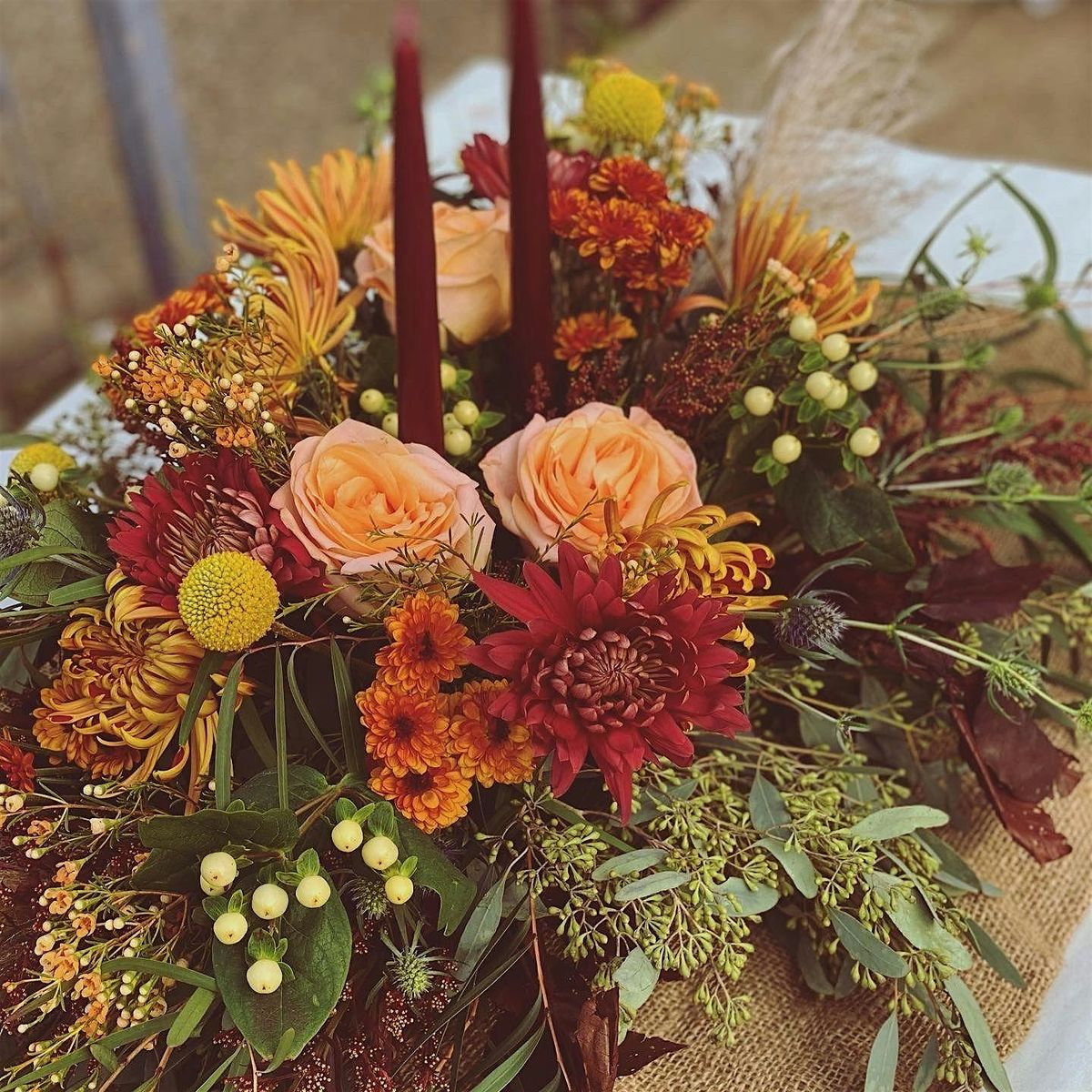 Thanksgiving Centerpiece Workshop