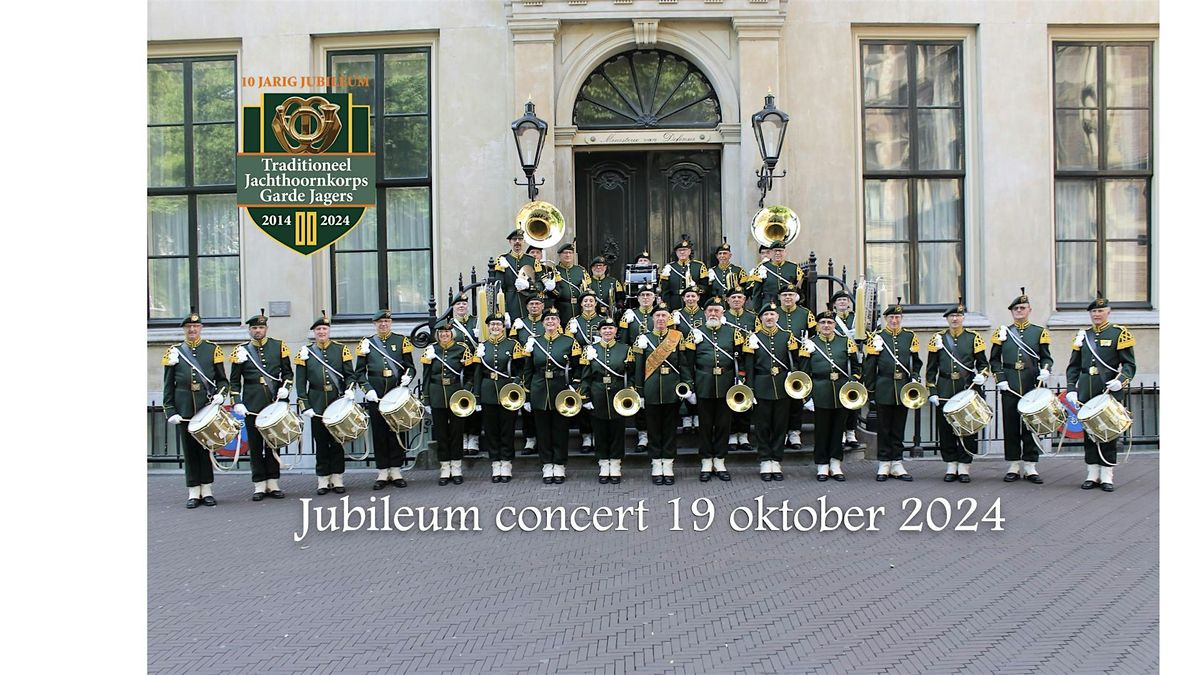 Jubileum concert Traditioneel Jachthoornkorps Garde Jagers
