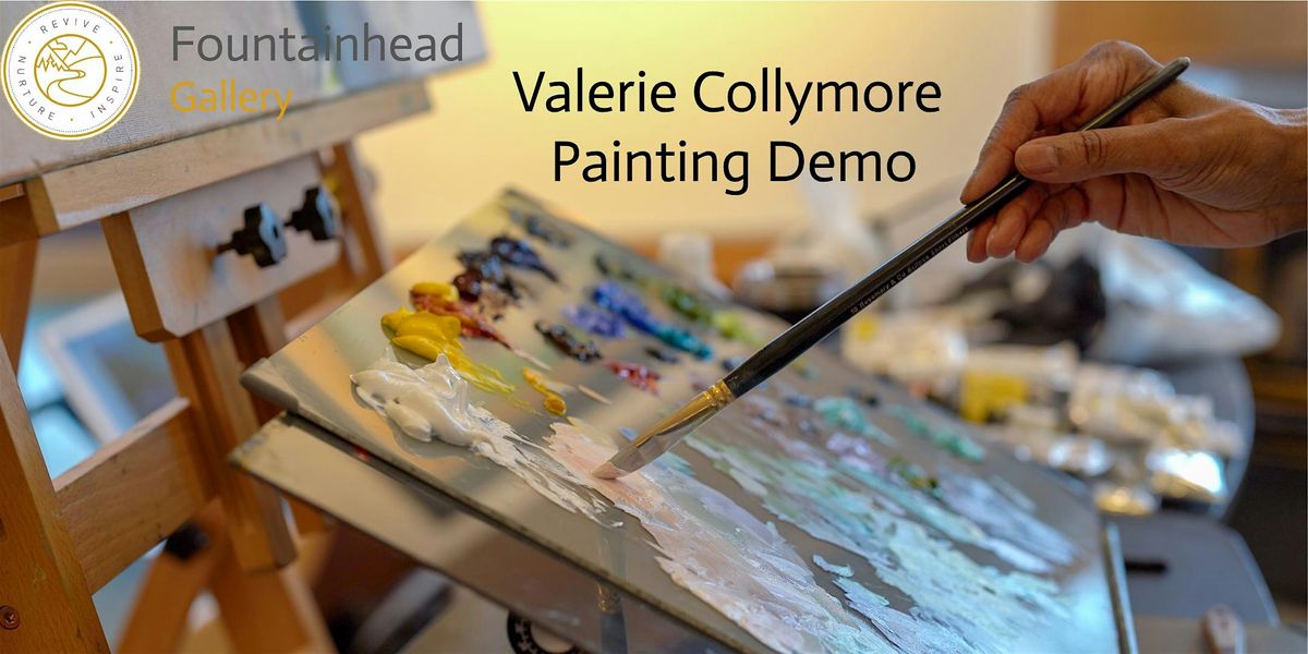 Valerie Collymore Impressionist Painting Demo