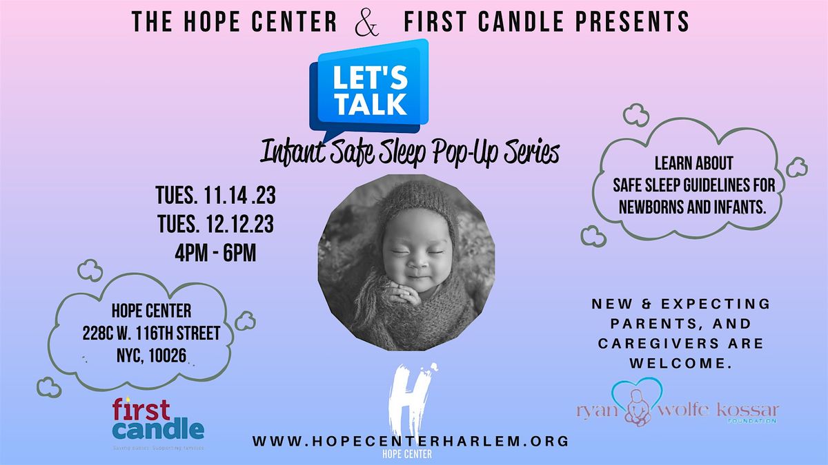 Infant Safe Sleep Pop-Up Series