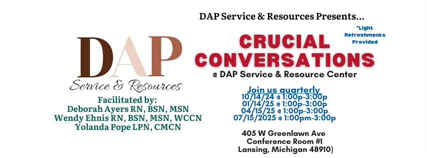 Crucial Conversations @ DAP Service and Resources