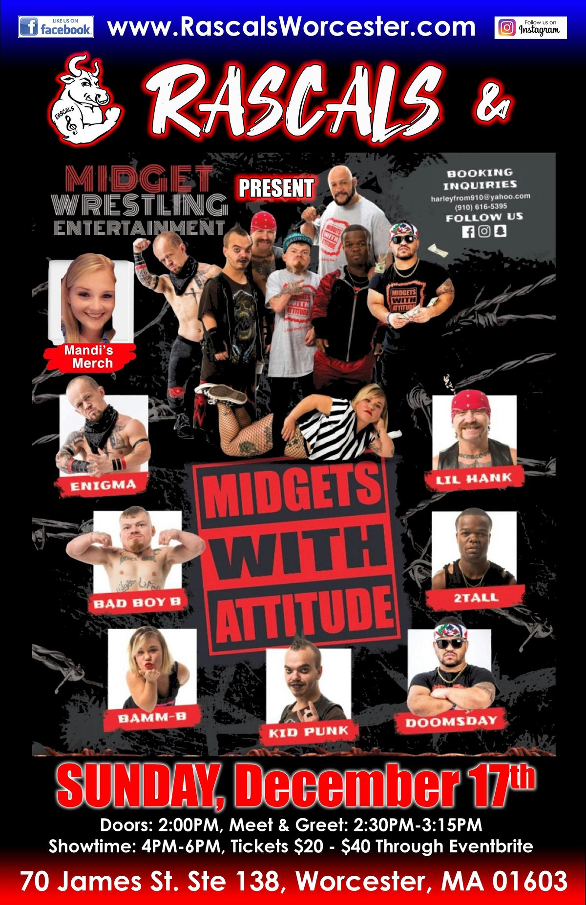 Midgets with Attitude Returns! (All Ages)