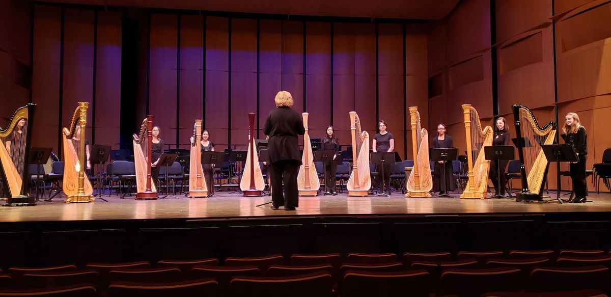 Harp and Flute Ensembles in Concert