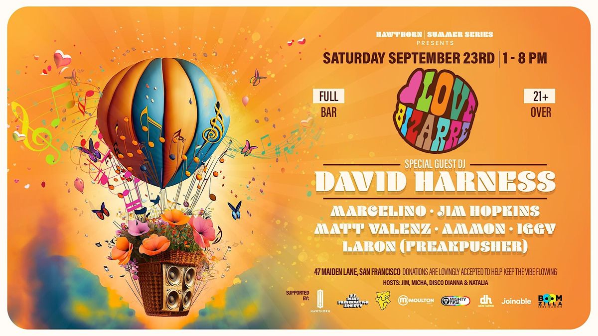 Love Bizarre on Maiden Lane ft. David Harness + more!