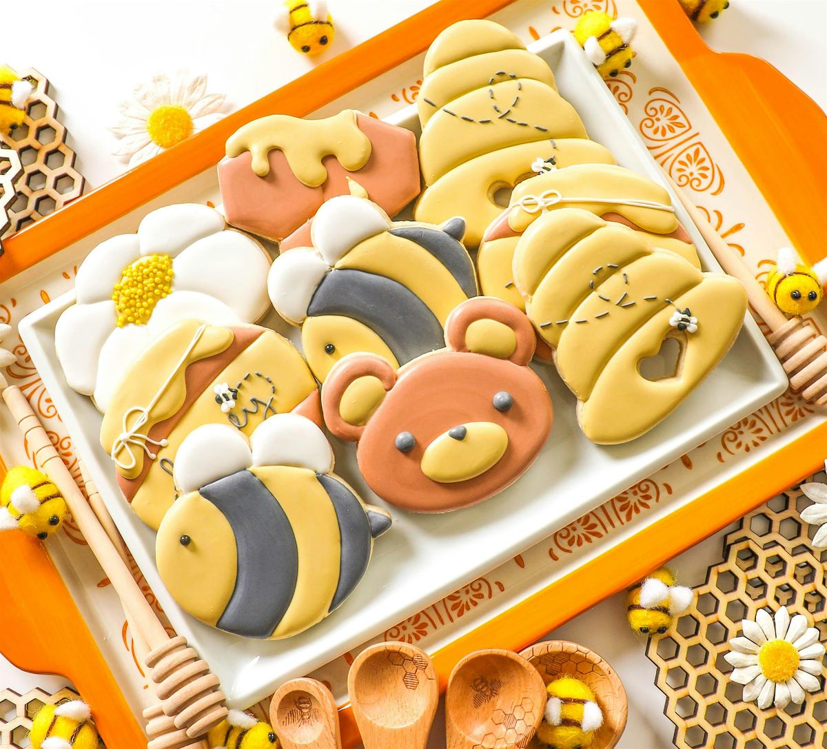 Oh Honey Bee Cookie Decorating Class! 1:30pm