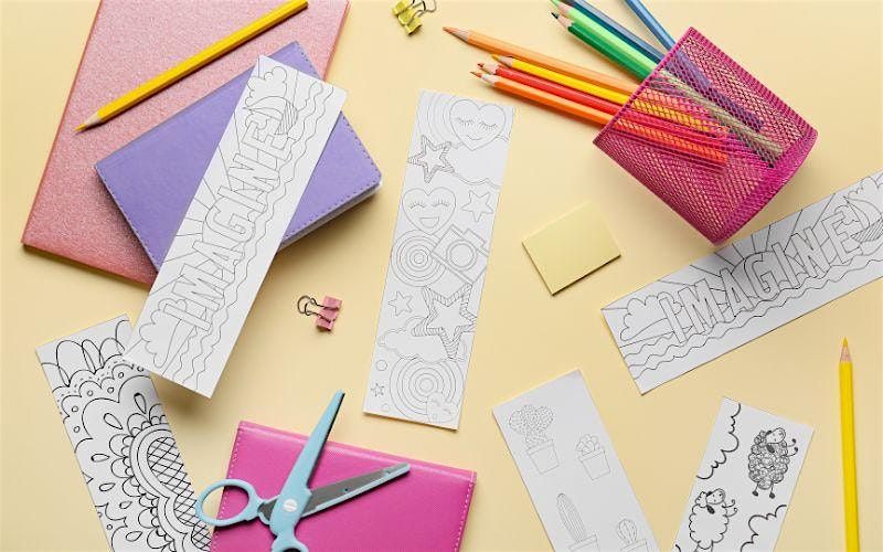 Bookmark making workshop