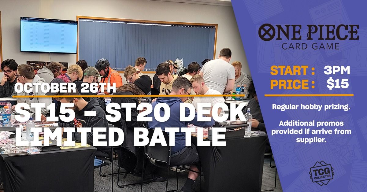 One Piece | ST15 - ST20 Deck Limited Battle