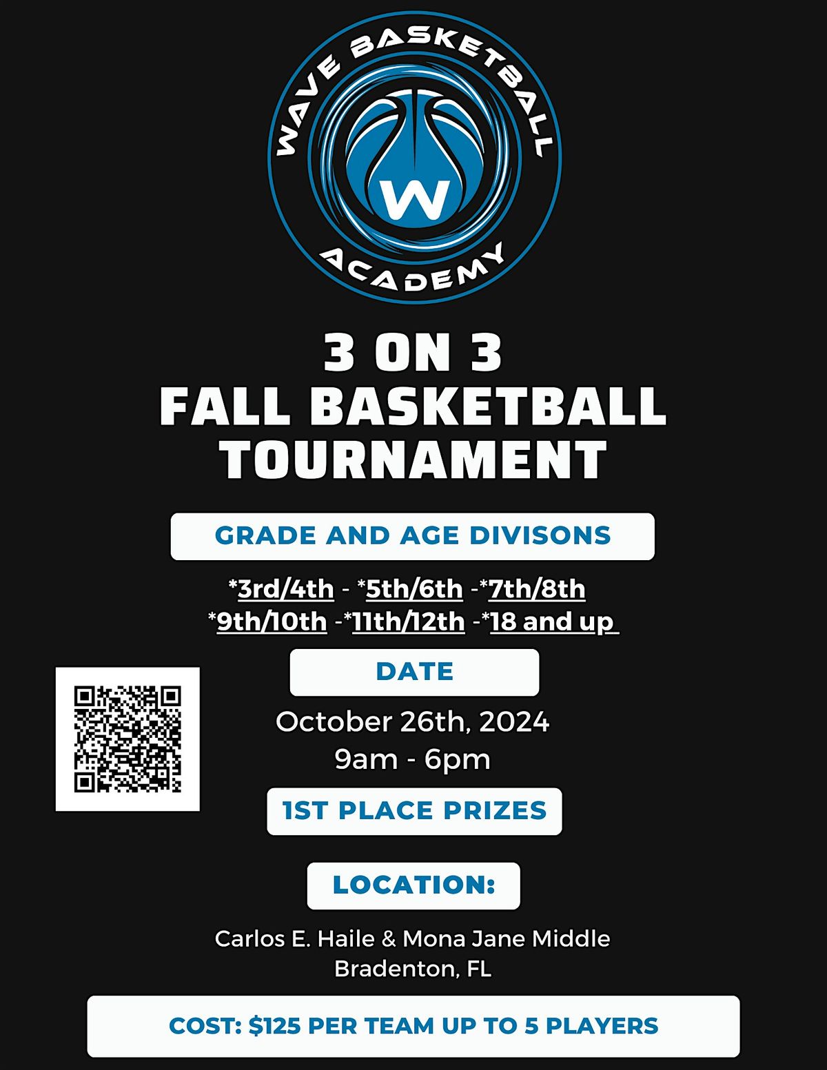 Wave Fall 3x3 Basketball Tournament