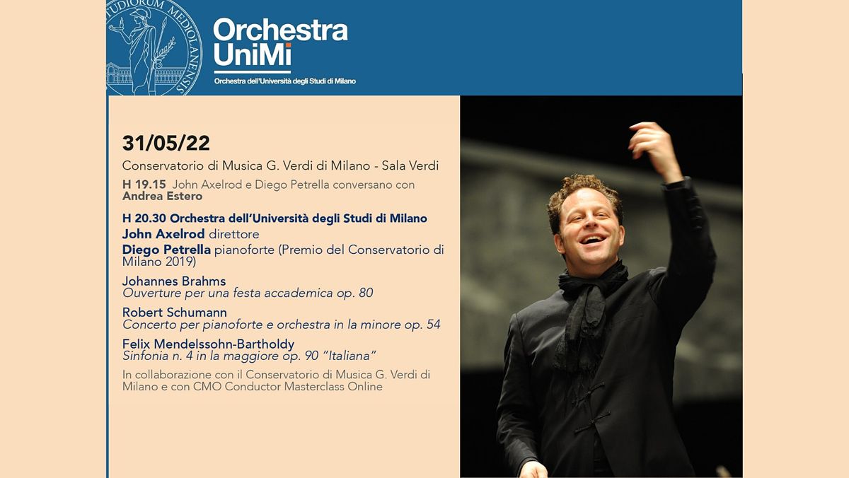 Orchestra UniMi: concerto di chiusura della stagione 2021\/2022