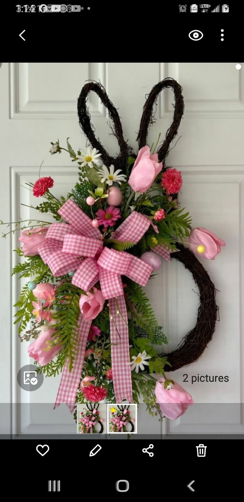 Spring Floral Wreath Class 