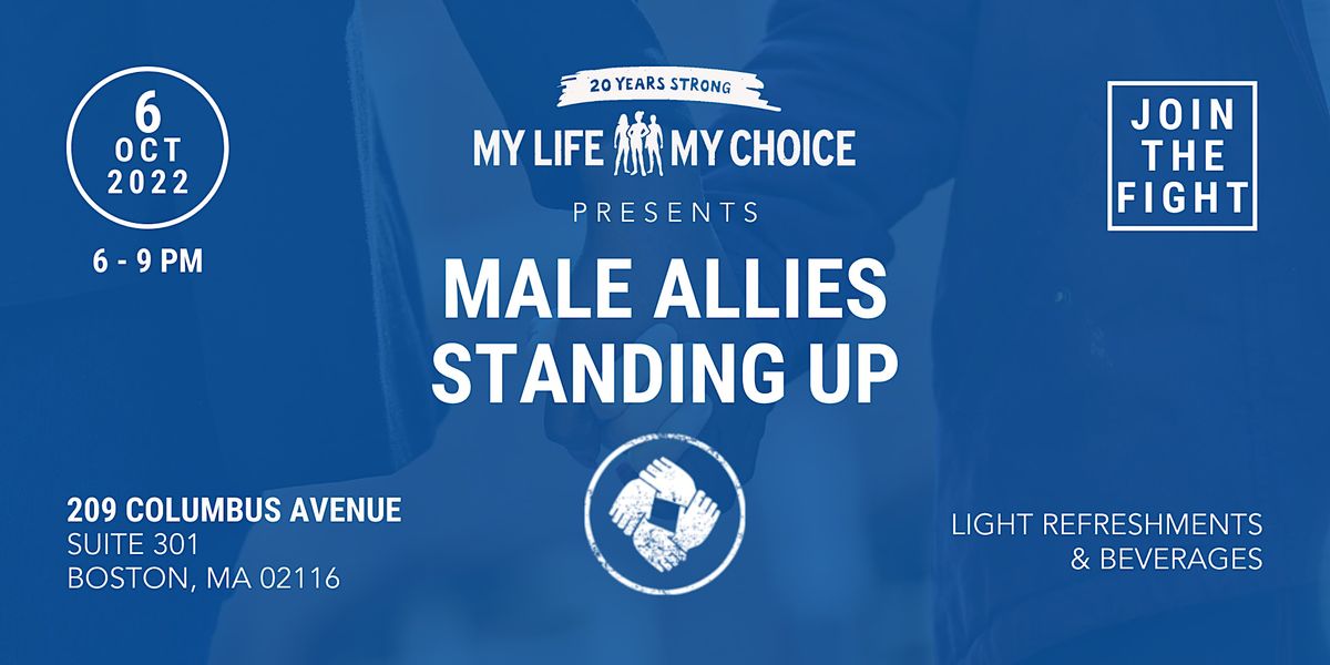Male Allies Standing Up