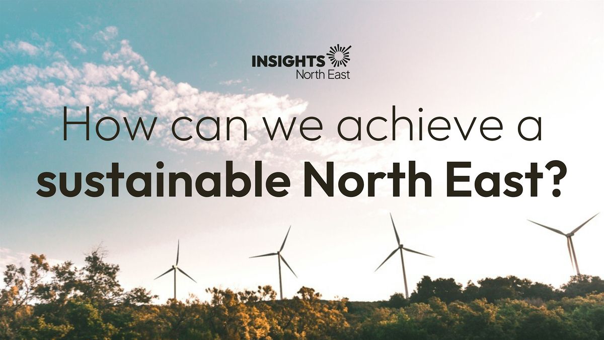 How can we achieve a more sustainable North East?