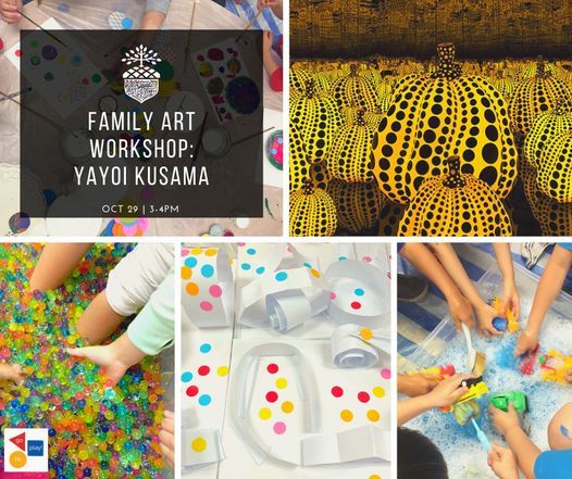 Yayoi Kusama Family Art Workshop, Mighty Oaks 奧恩, Hong Kong, 29 October ...