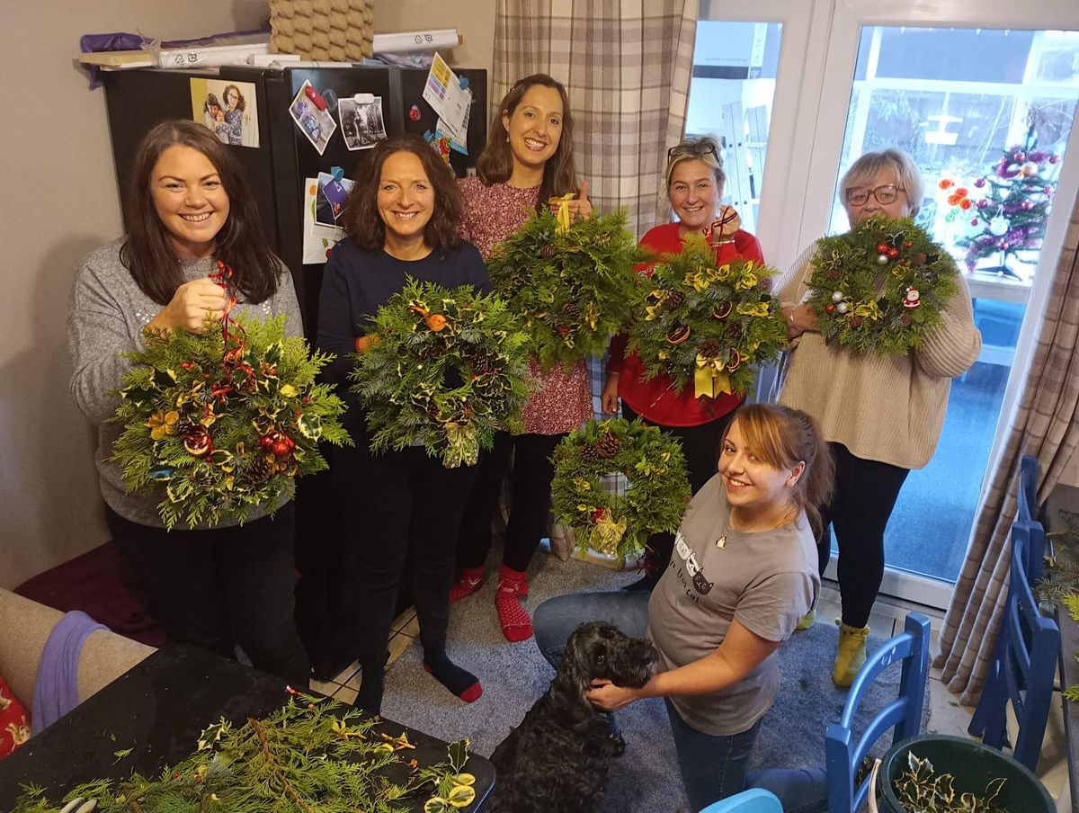 Wreath Making - Church Stretton #2