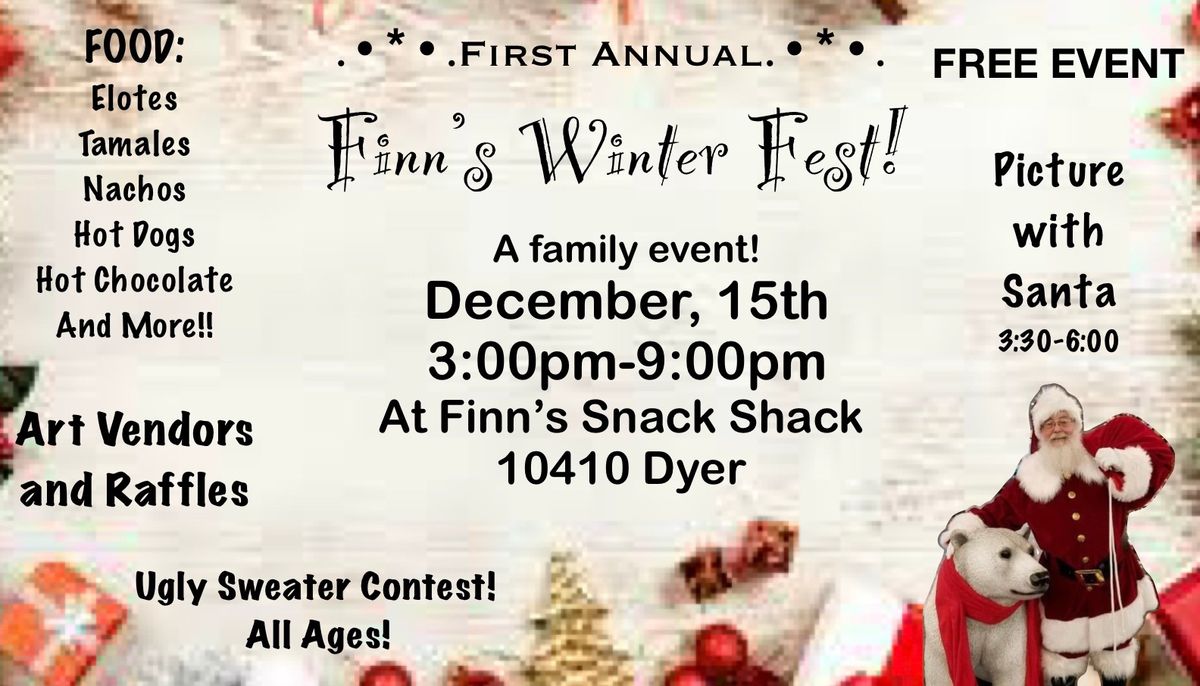 Finn\u2019s Winter Fest!!