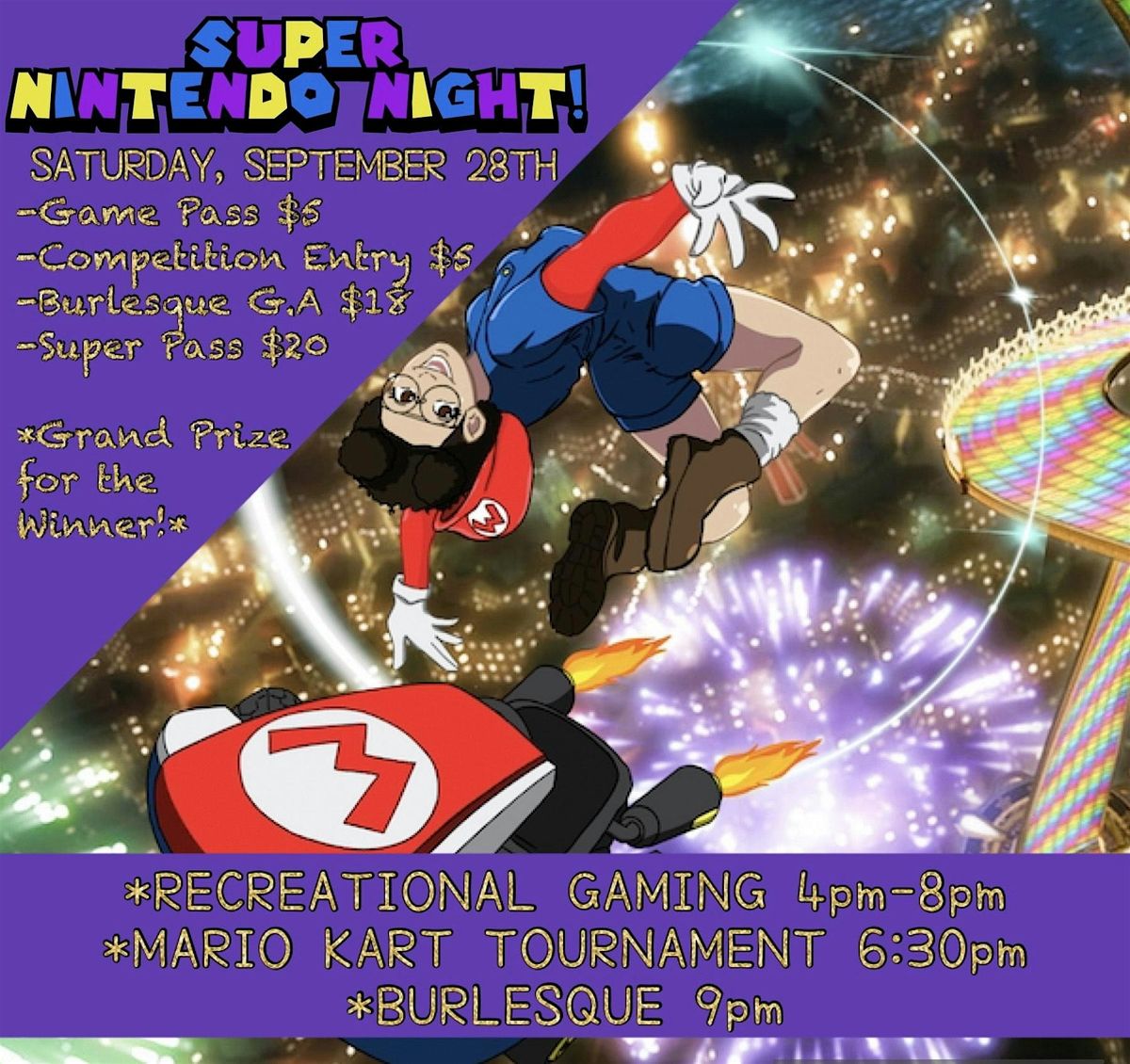 PSYCHO 7 PRODUCTIONS PRESENTS: Super Nintendo Night!