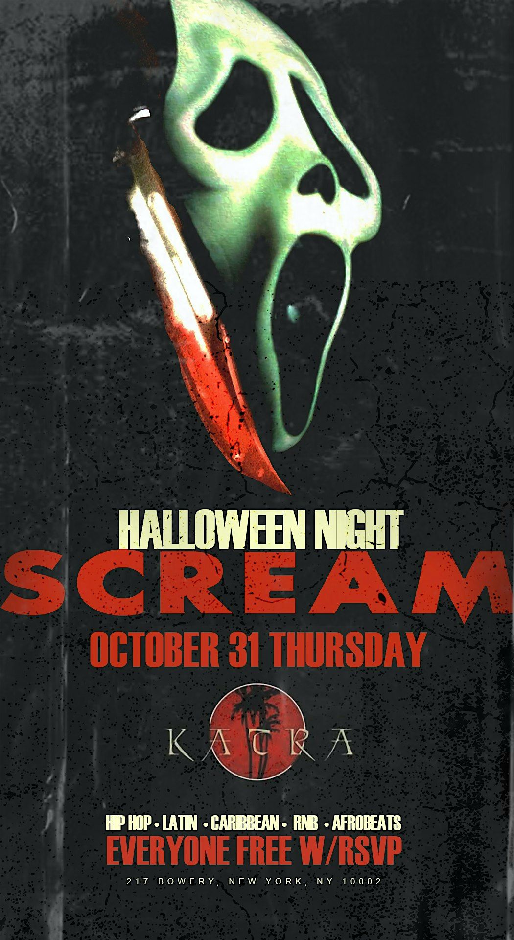 SCREAM: Halloween Night at Katra Lounge NYC