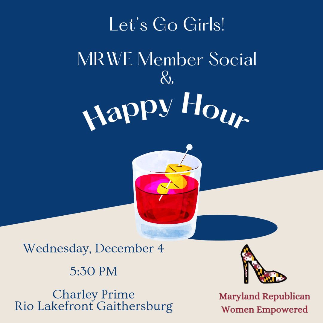 MRWE Member Social and Happy Hour