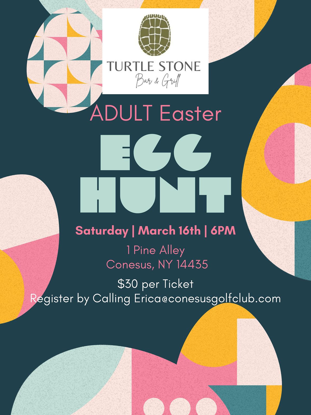 2nd Annual Adult Easter Egg Hunt