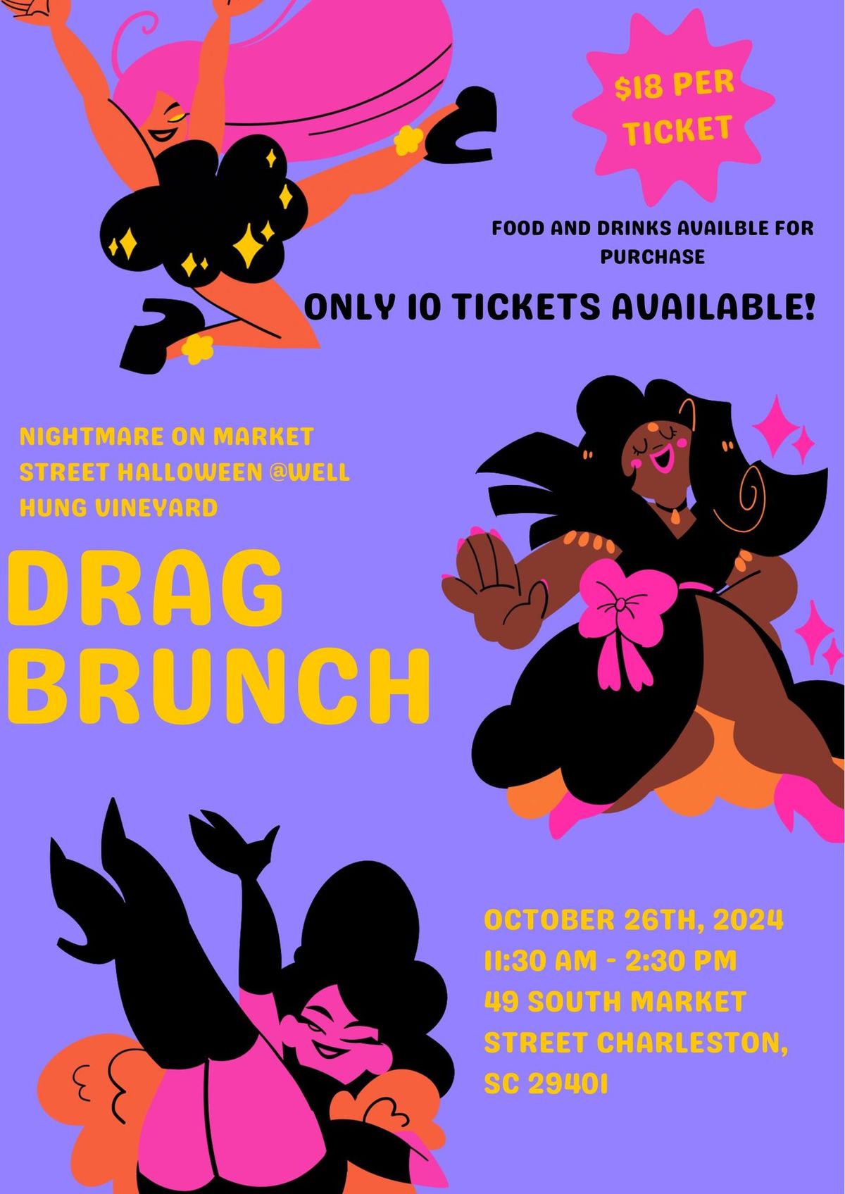 Nightmare on Market Drag Show Brunch