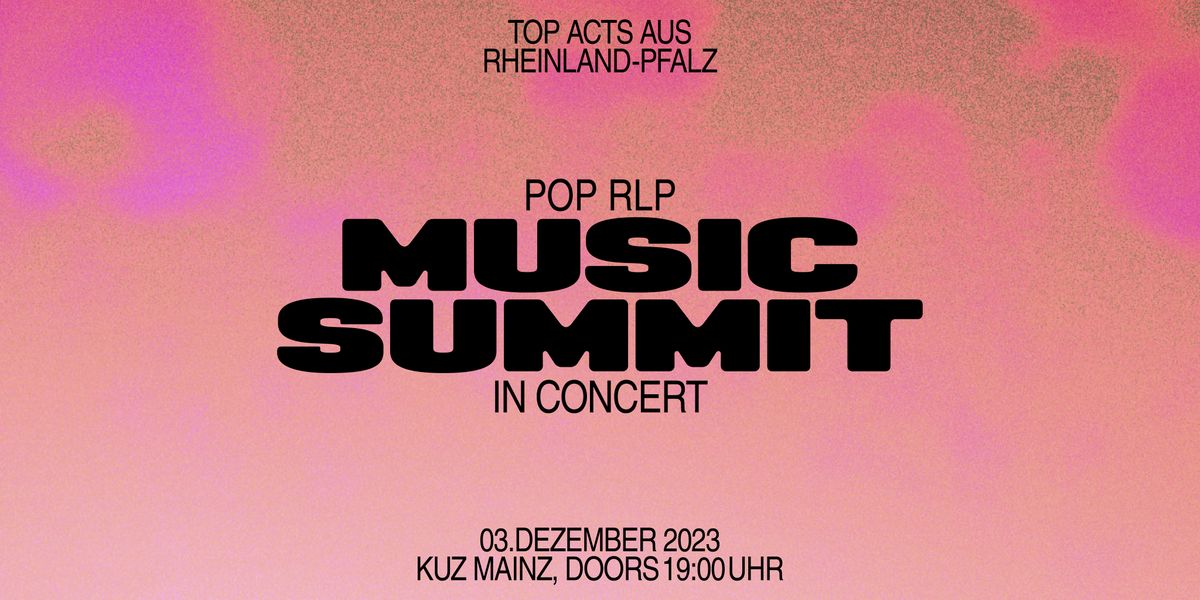 pop rlp MUSIC SUMMIT in concert