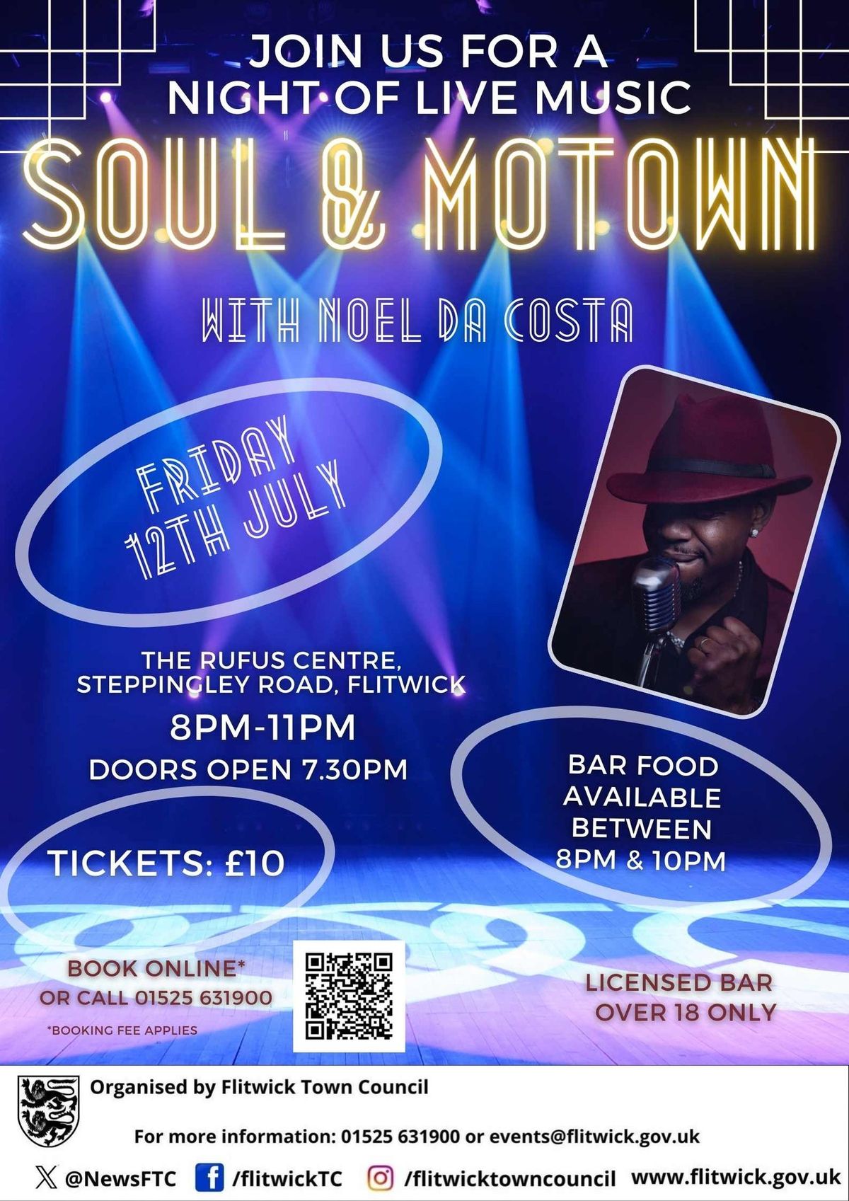 Soul & Motown Night with Noel Da Costa