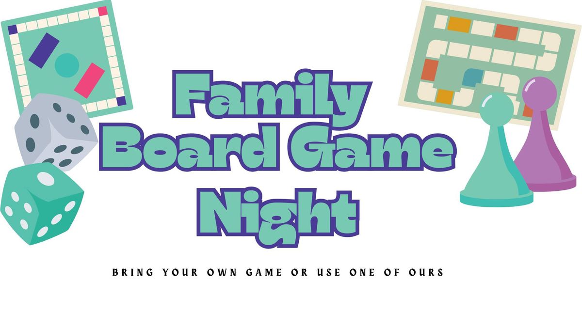 Family Board Game Night at Crooked Dog Comics (FREE)