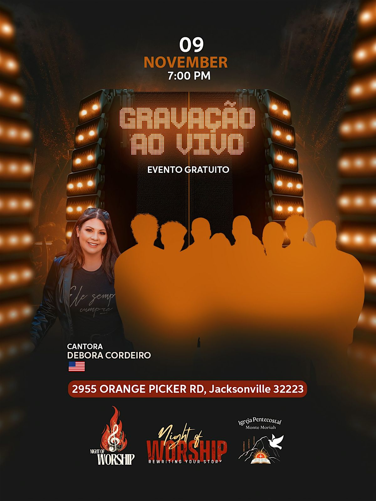 Louvorz\u00e3o e Grava\u00e7\u00e3o Ao Vivo